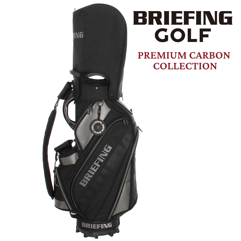 ブリーフィングゴルフ　サイズM 未使用品 BRIEFING（ブリーフィング） ゴルフ キャディバッグ カート型 CR-12 5
