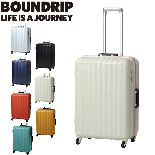 BOUNDRIP キャリーケース　70L ホワイト　状態良い　最安値 BOUNDRIP キャリーケース 70L ホワイト 状態良い 最安値 - メルカリ