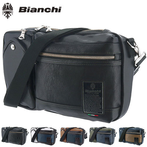 未使用・新品　ビアンキ　3WAY　大型ボディバッグ　黒　 定価12,000円 Bianchi 最大P+16% ビアンキ 3wayウエストバッグ ファニーパック