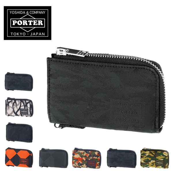 【未使用】ポーター ケース 総柄 ラウンドジップ selection_261-03896