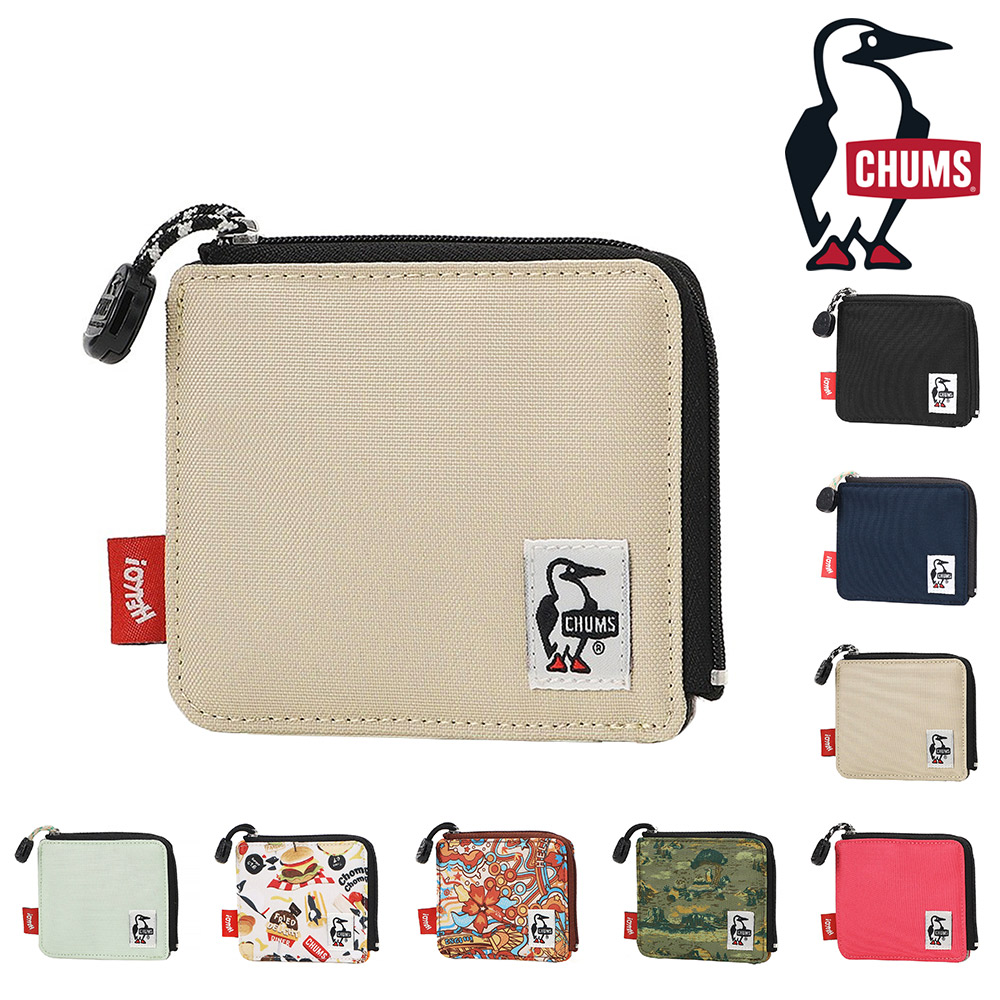 CHUMS チャムス 財布 ミニ財布 コンパクト スクエア型