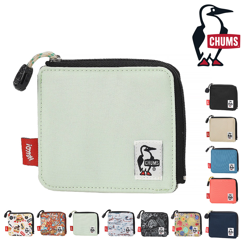 CHUMS チャムス 財布 ミニ財布 コンパクト スクエア型