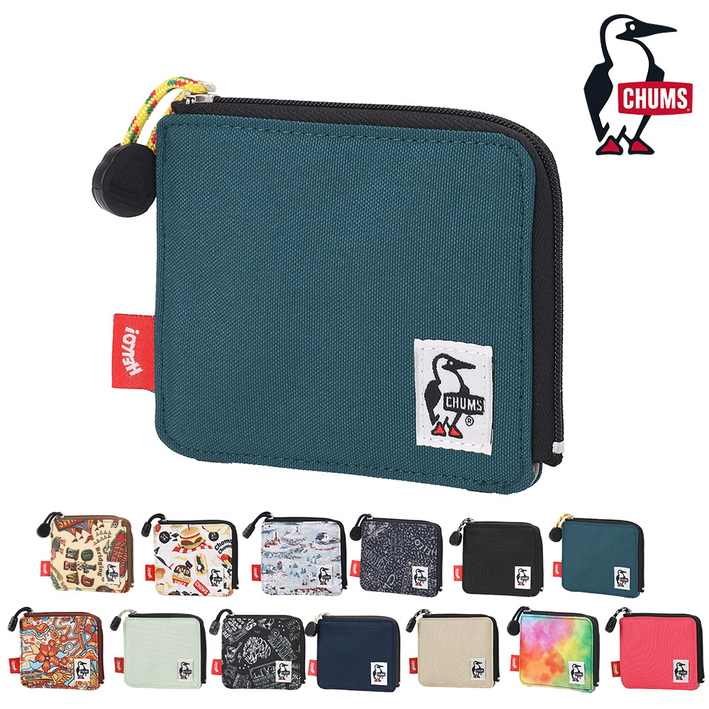 CHUMS（チャムス） 最大42％ 財布 ミニ財布 コンパクト スクエア型