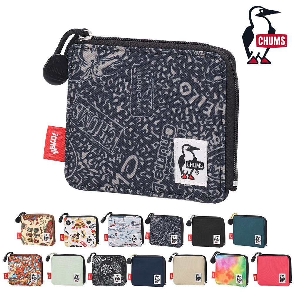 CHUMS（チャムス） 最大42％ 財布 ミニ財布 コンパクト スクエア型