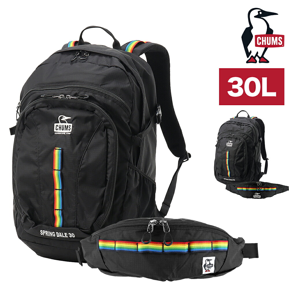 最大42％ チャムス バッグ リュック バックパック ザックパック 登山 CHUMS スプリングデール30 30L B4 A4 CH60-3998 CH60-4097 メンズ レディースの画像