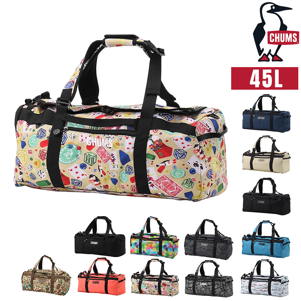 CHUMS（チャムス） 最大P+16% ダッフルバッグ リュック リサイクル