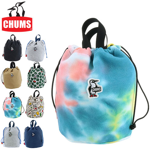 チャムス CHUMS トートバッグ 巾着バッグ スウェット RV MINI BAG SWEAT リバーシブルミニバッグスウェット ch60-2919  ネコポス可 メンズ レディース 2201cop