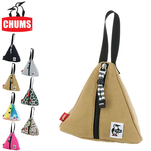 最大P+16% チャムス CHUMS マルチポーチ ケース 小物入れ Triangle Pouch Sweat トライアングルポーチスウェット  ch60-3337 ネコポス不可 メンズ レディース