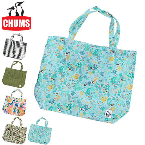 最大P 16% チャムス CHUMS Compact Eco Bag コンパクトエコバッグ