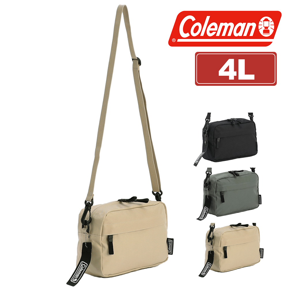 Coleman（コールマン） ショルダーバッグ 斜め掛け 横型 4L B6 軽量