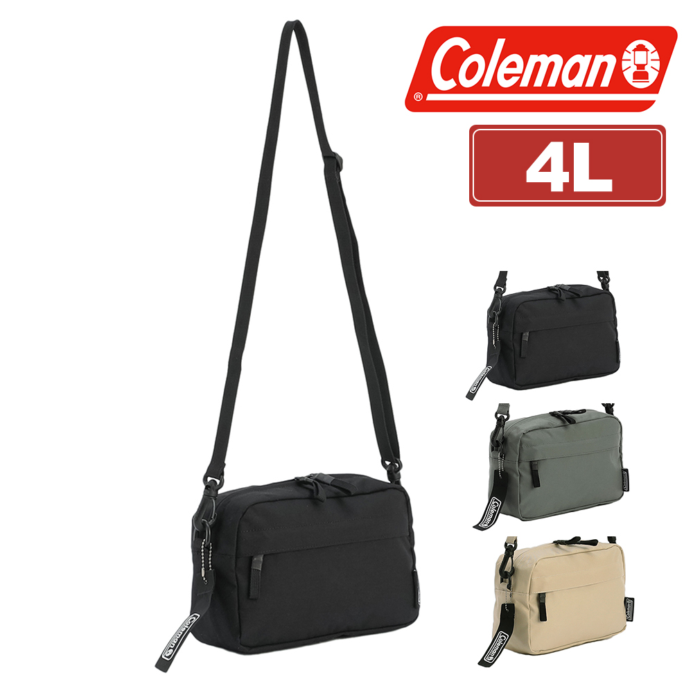 Coleman（コールマン） ショルダーバッグ 斜め掛け 横型 4L B6 軽量