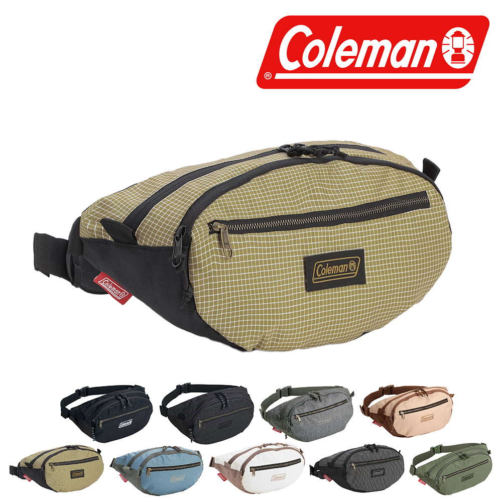 希少アーカイブ　大人気✨kolor カラー Alminium ウェストバッグ Coleman（コールマン） 最大42％ バッグ ウエストバッグ ボディバッグ