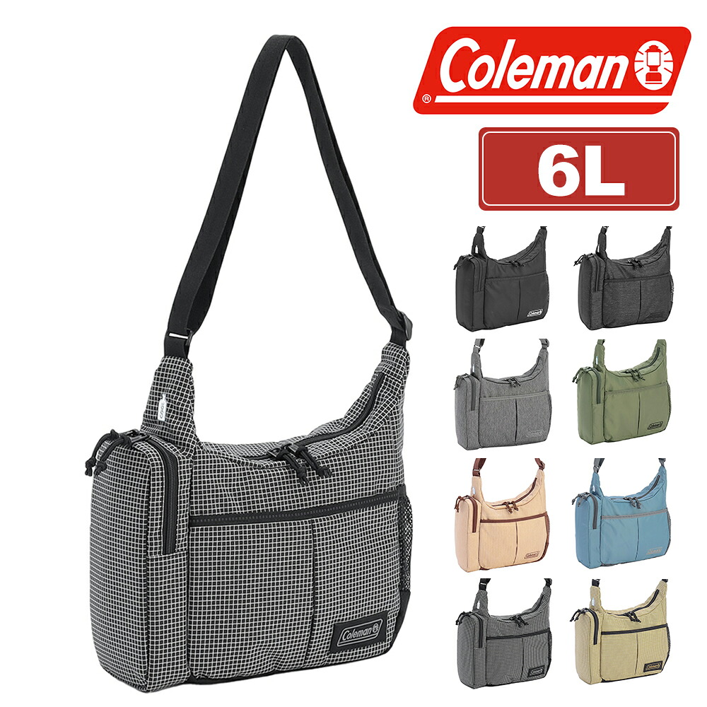 Coleman（コールマン） 最大44％ ショルダーバッグ 斜め掛け 6L A5