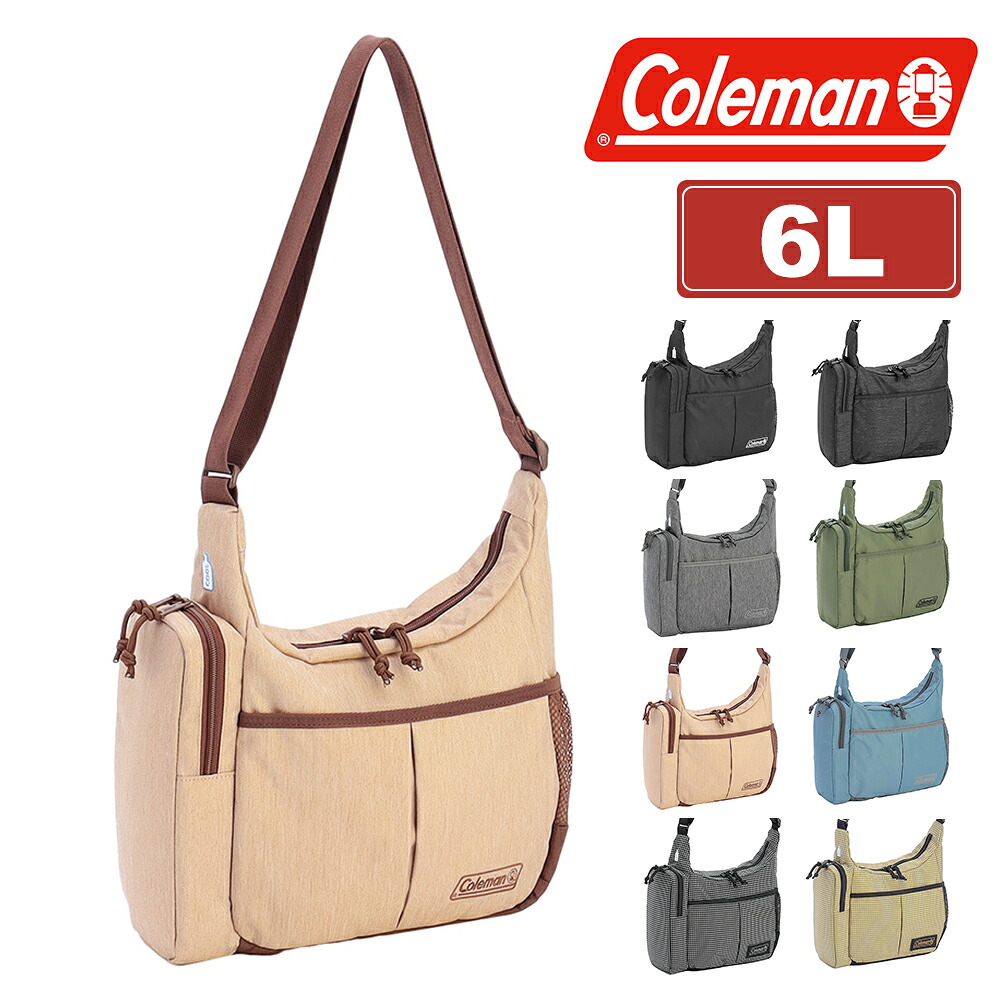 Coleman（コールマン） 最大44％ ショルダーバッグ 斜め掛け 6L A5