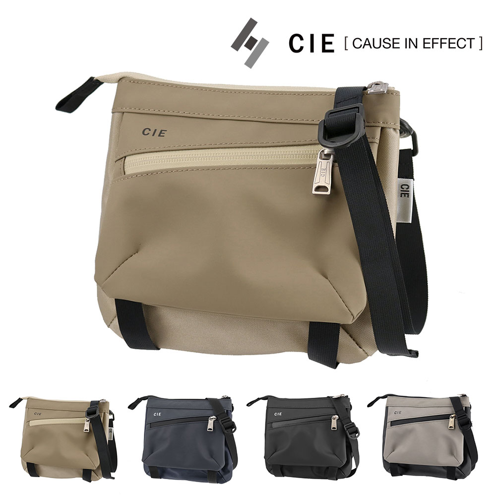 最大42％ シー バッグ ショルダーバッグ 斜め掛け CIE バリアス ミニショルダー01 B6サイズ 日本製 021803 メンズ ...