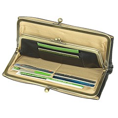 ンスタイル クレドラン CLEDRAN がま口長財布 NOM ノム レディース cl2305 長財布 がま口 ロングウォレット 人気 プレゼント 牛革 レザー シンプル フォーマル Newbag Wakamatsu - 通販 - PayPayモール げにこだわ