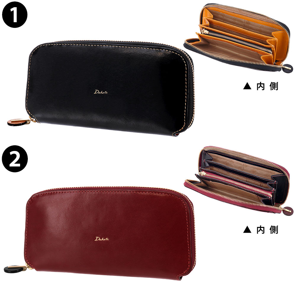新品未使用　Dakota ダコタ　チェルキオ　ラウンドファスナー　長財布 Dakota ダコタ 長財布 レディース チェルキオ ラウンド