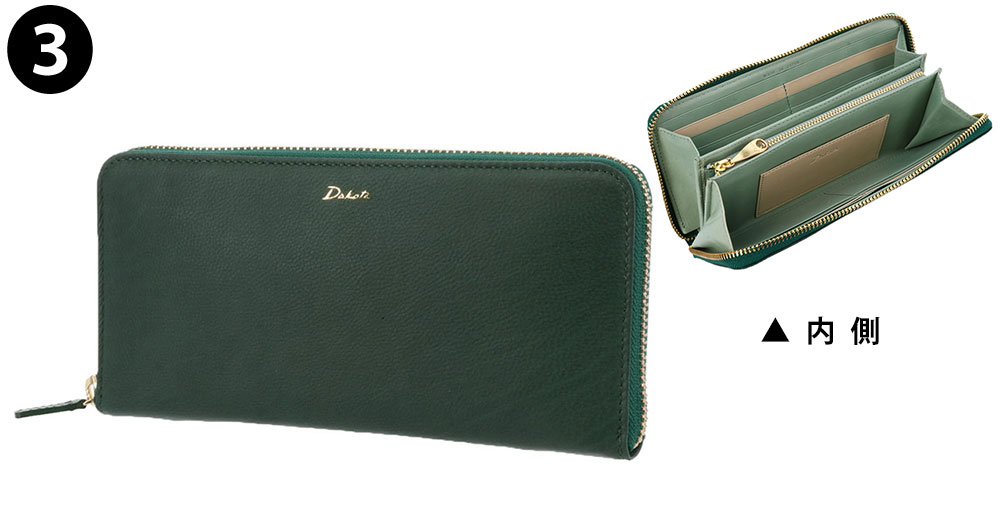 ▪️新品・未使用品DaKota イタリア製牛革ラウンドファスナー長財布 Dakota（ダコタ） 最大51％ 財布 ラウンドファスナー長財布 オッティモ