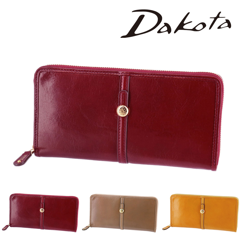 Dakota（ダコタ） 最大51％ 財布 サイフ 長財布 ラウンドファスナー