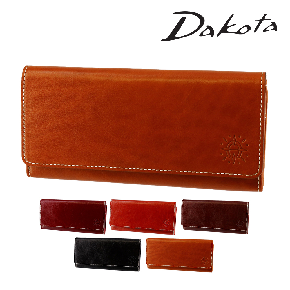 【新品・未使用品】Dakota ダコタ本革 かぶせ長財布クロコ型押しキャメル系 Dakota（ダコタ） 最大50％ 長財布 かぶせ 本革 フォンス2 31803