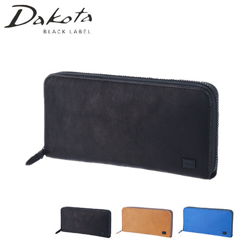 Dakota ダコタブラックレーベル black label ラウンドファスナー