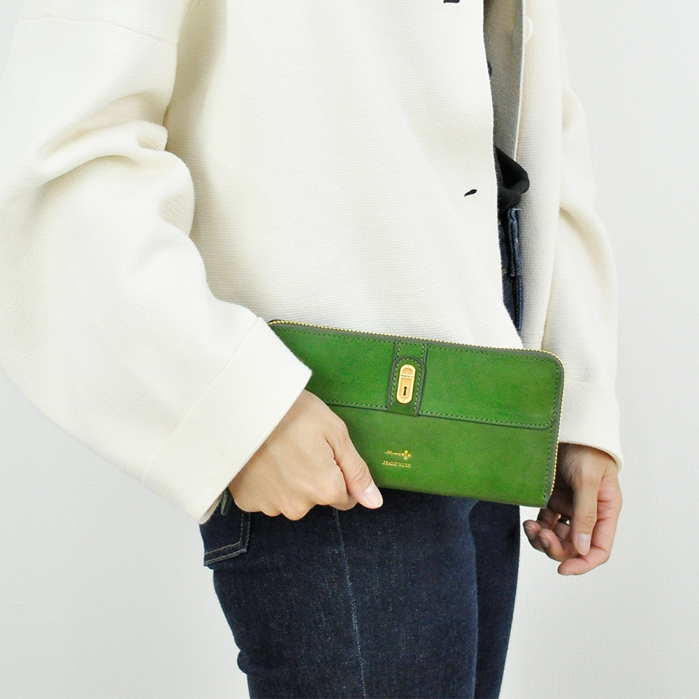 フレームワーク FRAME WORK ラウンドファスナー長財布 クラヴィス 44223(44213) レディース FRAMeWORK（フレームワーク） 最大P+16% ラウンドファスナー長財布