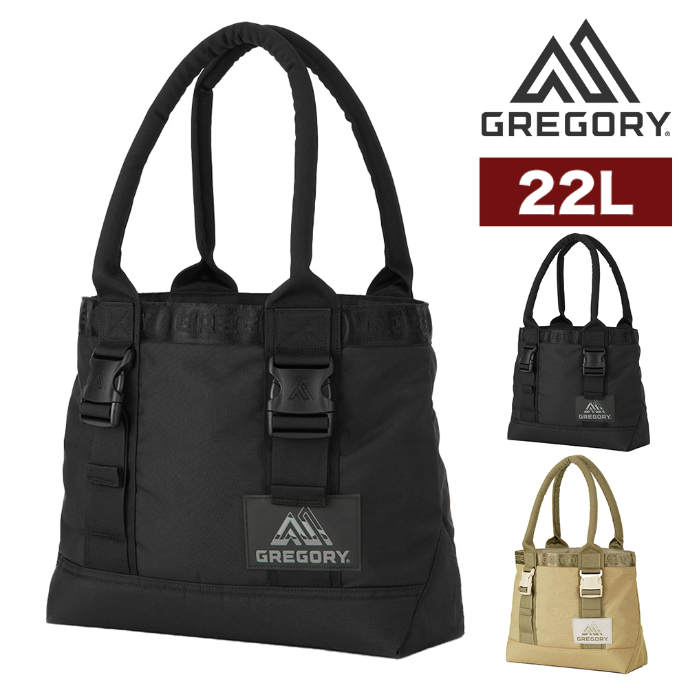 【新品タグ付き】GREGORY ブラック トートバッグ GREGORY（グレゴリー） 最大P+16% バッグ トートバッグ 手提げバッグ