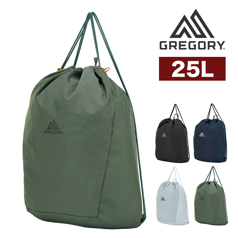 ラークビリー　サイズ8.25 新品 GREGORY（グレゴリー） ナップサック リュック 25L A4 GREGORY ナノ