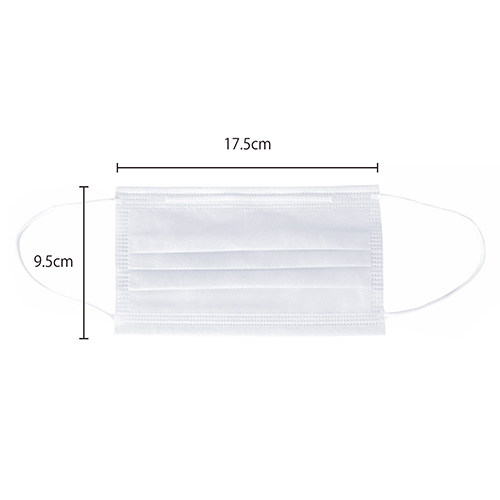 不織布マスク 高品質 3層構造 立体型 使い捨て 清潔 50枚 フリーサイズ