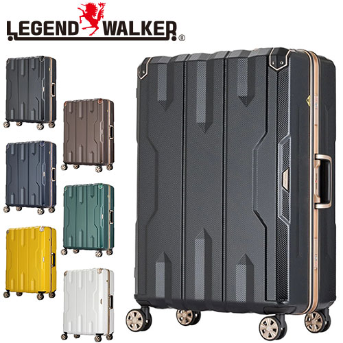メーカー直送 レジェンドウォーカー LEGEND WALKER スパタ SPATHA スーツケース キャリー ハード 大型 85L 7泊以上 Lサイズ フレームタイプ 5113-67 nwar｜newbag-w｜02