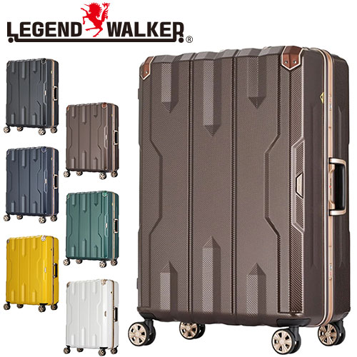 メーカー直送 レジェンドウォーカー LEGEND WALKER スパタ SPATHA スーツケース キャリー ハード 大型 85L 7泊以上 Lサイズ フレームタイプ 5113-67 nwar｜newbag-w｜03