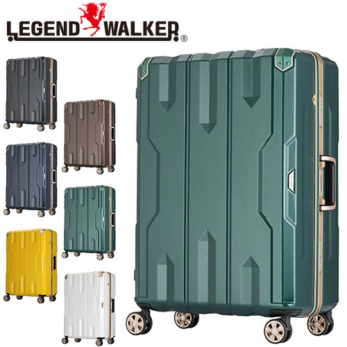 メーカー直送 レジェンドウォーカー LEGEND WALKER スパタ SPATHA スーツケース キャリー ハード 大型 85L 7泊以上 Lサイズ フレームタイプ 5113-67 nwar｜newbag-w｜05