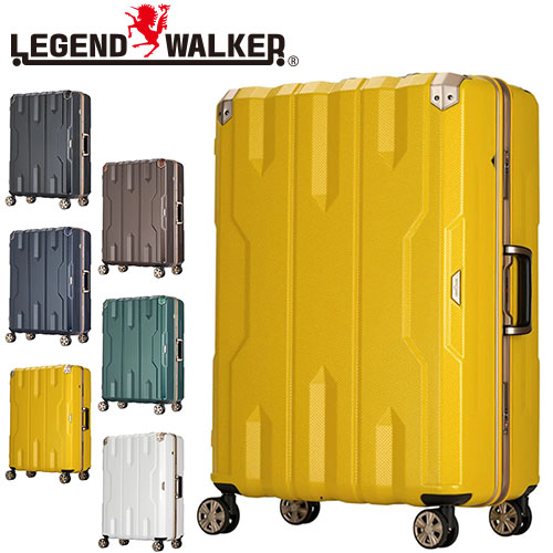 メーカー直送 レジェンドウォーカー LEGEND WALKER スパタ SPATHA スーツケース キャリー ハード 大型 85L 7泊以上 Lサイズ フレームタイプ 5113-67 nwar｜newbag-w｜06
