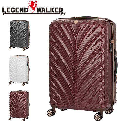 メーカー直送 レジェンドウォーカー LEGEND WALKER リース WREATH スーツケース キャリー ハード 中型 61L 5〜7泊程度 Mサイズ ファスナータイプ 8700-62 nwar｜newbag-w｜04