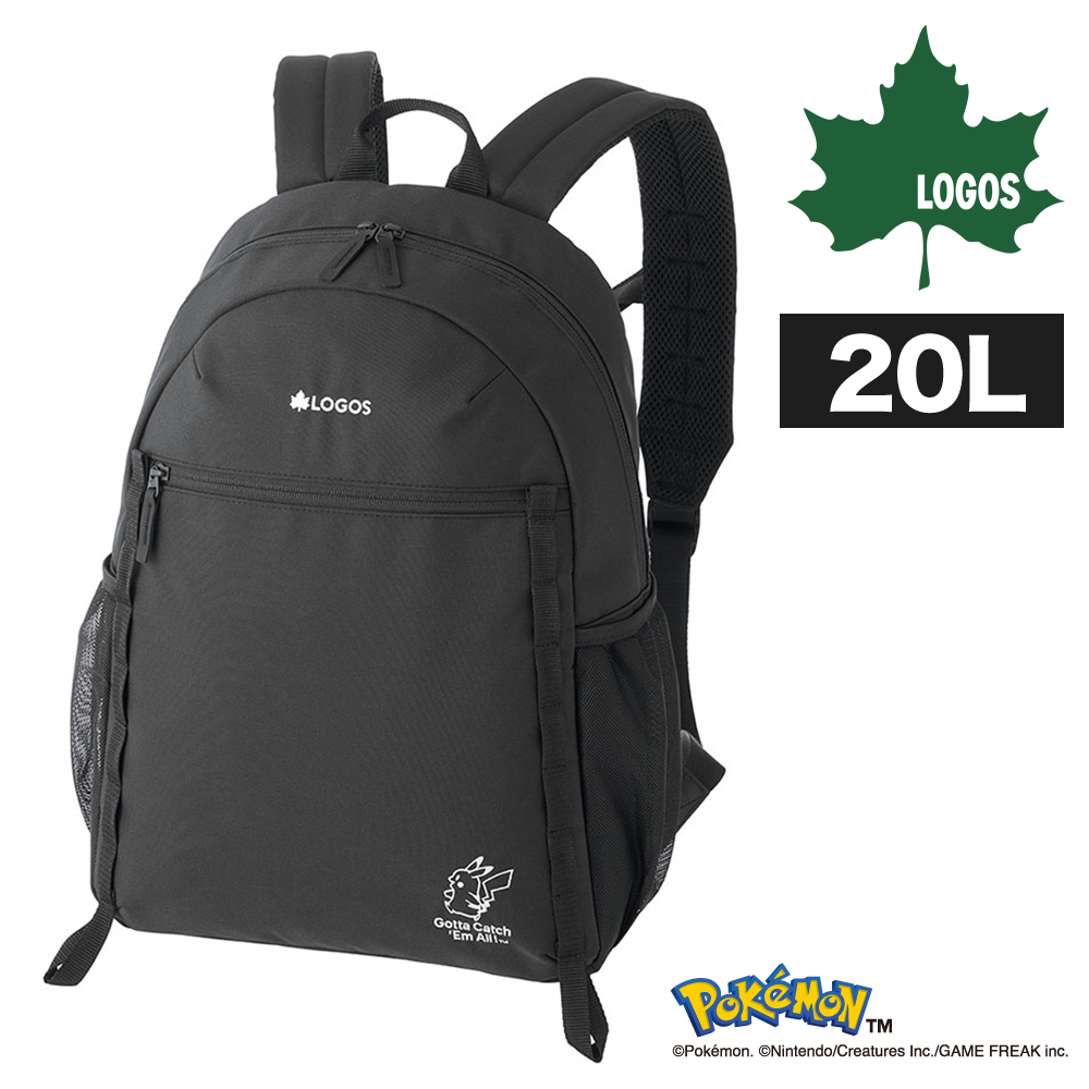 最大41％ ロゴス ポケモン リュック 20L A4 14インチPC収納 撥水 LOGOS