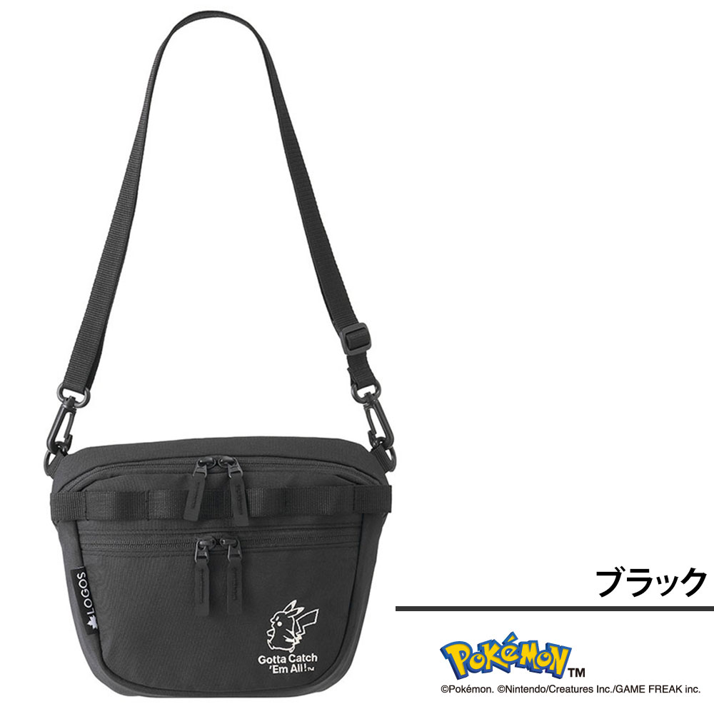 最大40％ ロゴス ポケモン ボディバッグ ショルダーバッグ 2.5L 撥水
