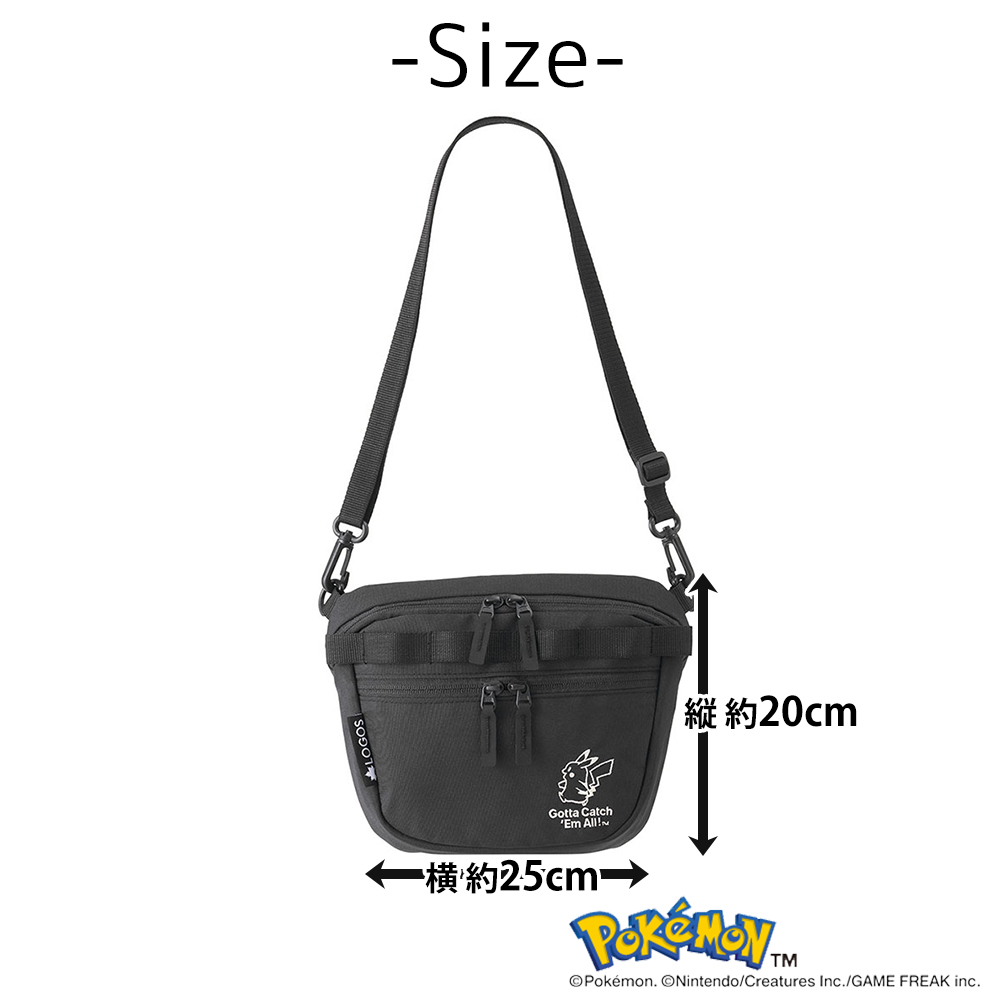 最大40％ ロゴス ポケモン ボディバッグ ショルダーバッグ 2.5L 撥水