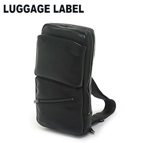 吉田カバン 吉田かばん ラゲッジレーベル LUGGAGE LABEL ボディバッグ ワンショルダーバッグ ELEMENT 021-01261 メンズ  人気 ギフト シンプル レザー 牛革