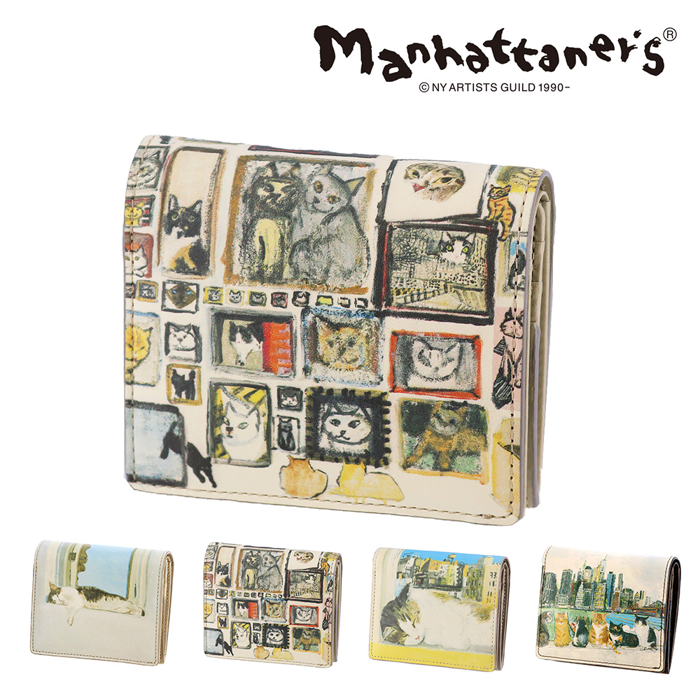 Manhattaner's マンハッタナーズ 財布 小物 雑貨 二つ折り財布 2