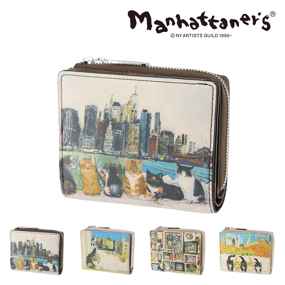 Manhattaner's（マンハッタナーズ） 最大P+16% 財布 二つ折り財布 2