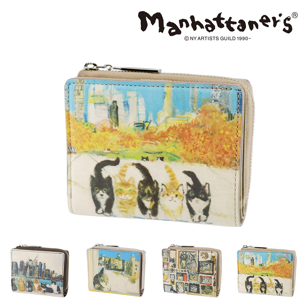 Manhattaner's（マンハッタナーズ） 最大P+16% 財布 二つ折り財布 2
