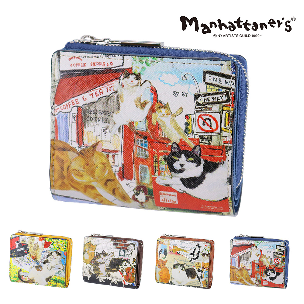 Manhattaner's（マンハッタナーズ） 最大P+16% 財布 二つ折り財布 2