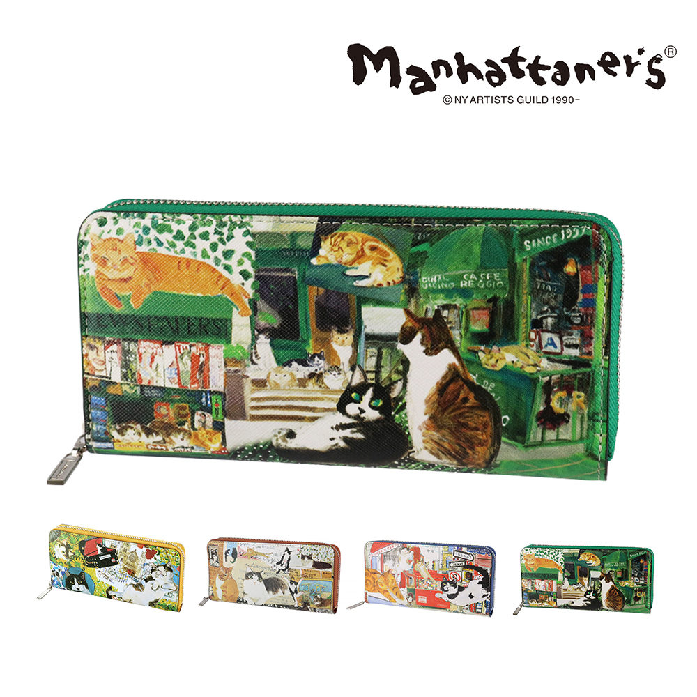 Manhattaner's（マンハッタナーズ） 最大43％ 長財布 ラウンド