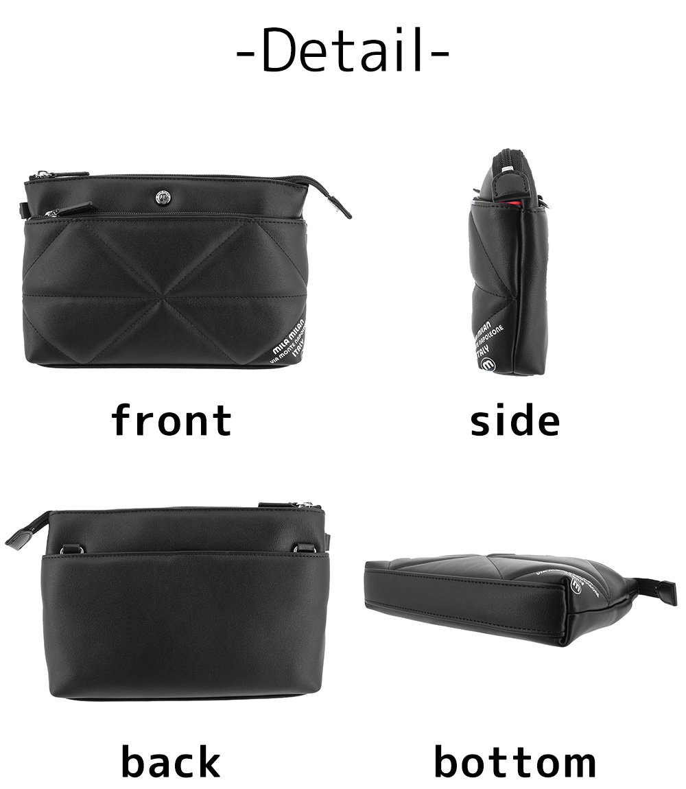 mila milan（ミラ・ミラン） 最大P+16% バッグ キルティング 薄型 2way