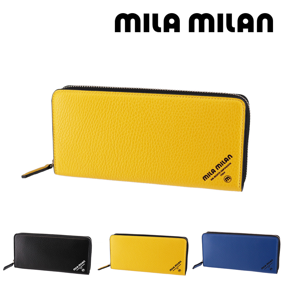 mila milan（ミラ・ミラン） 最大P+16% 財布 長財布 ラウンド
