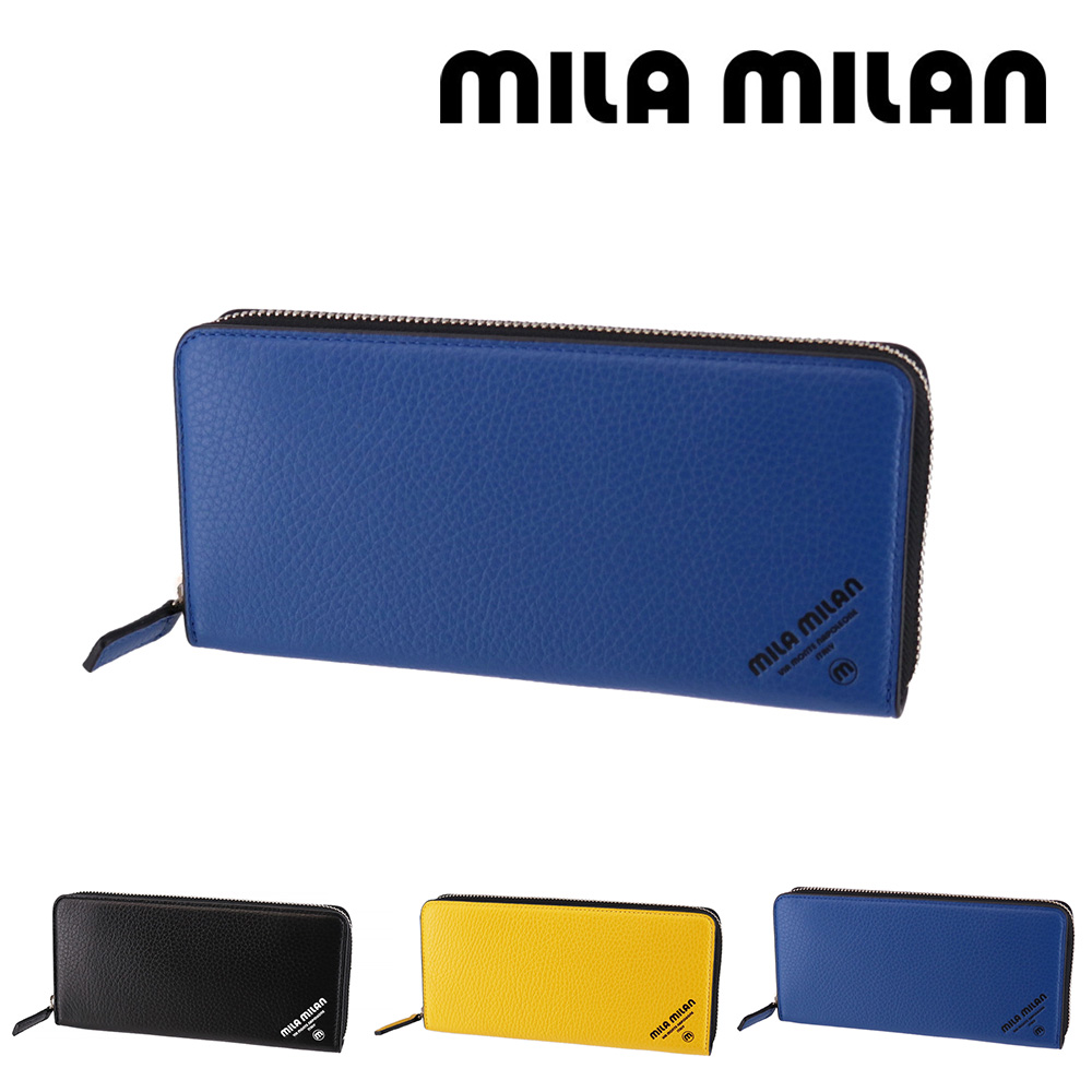 mila milan（ミラ・ミラン） 最大P+16% 財布 長財布 ラウンド