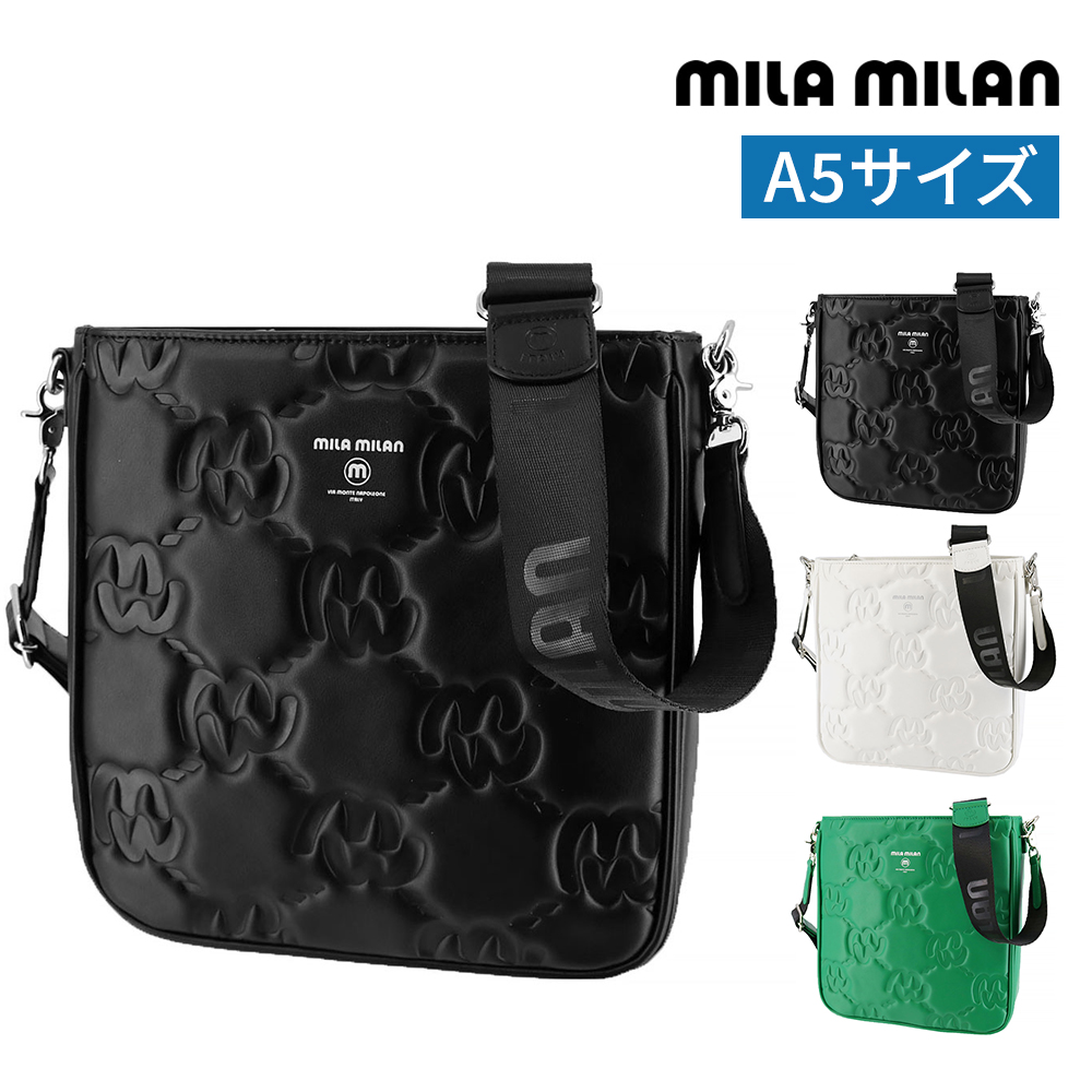 mila milan（ミラ・ミラン） 最大41％ バッグ ショルダーバッグ 斜 