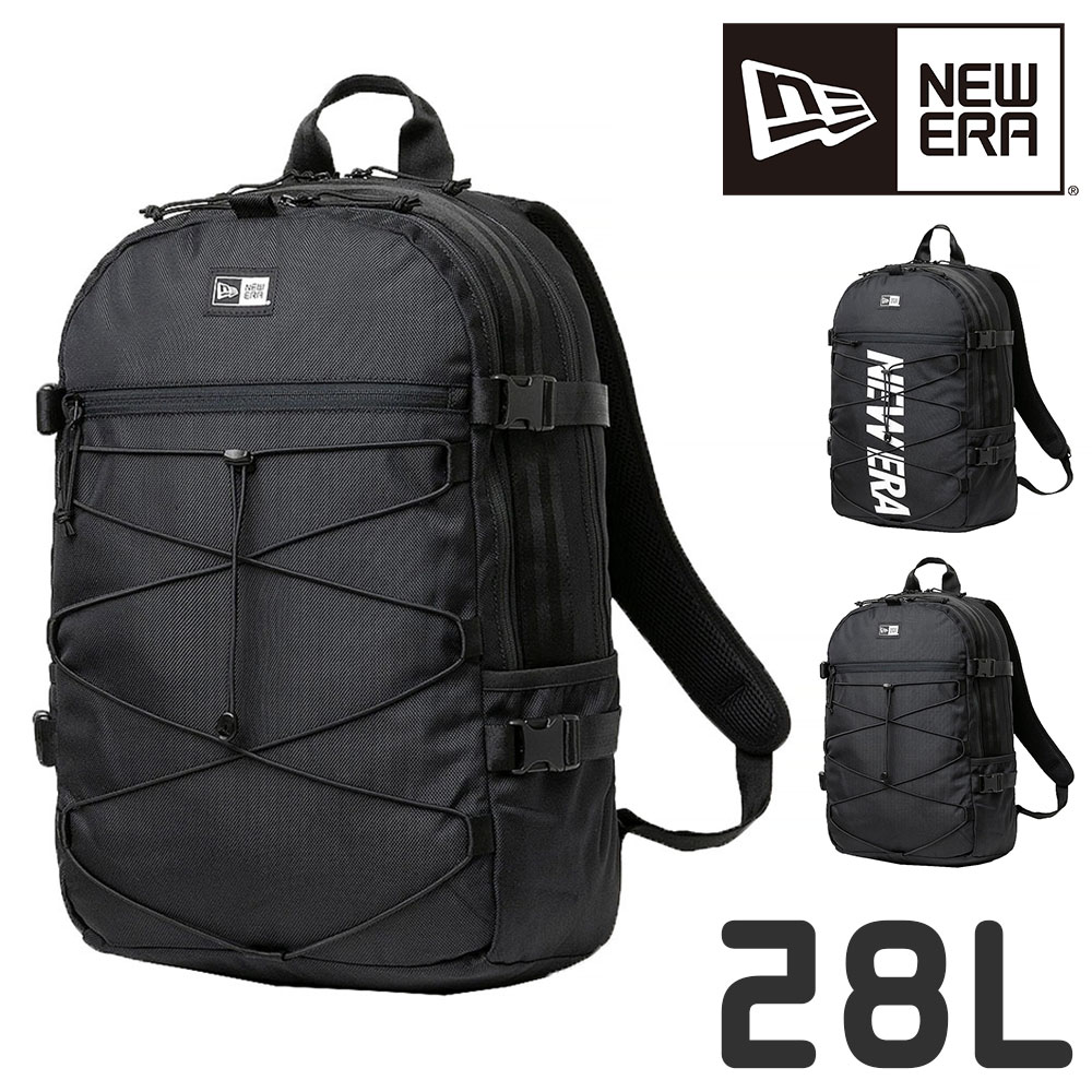 ニューエラ リュック 28L CORD PACK ブラック251 美品 NEW ERA ニューエラ リュック 28L CORD PACK リュックサック