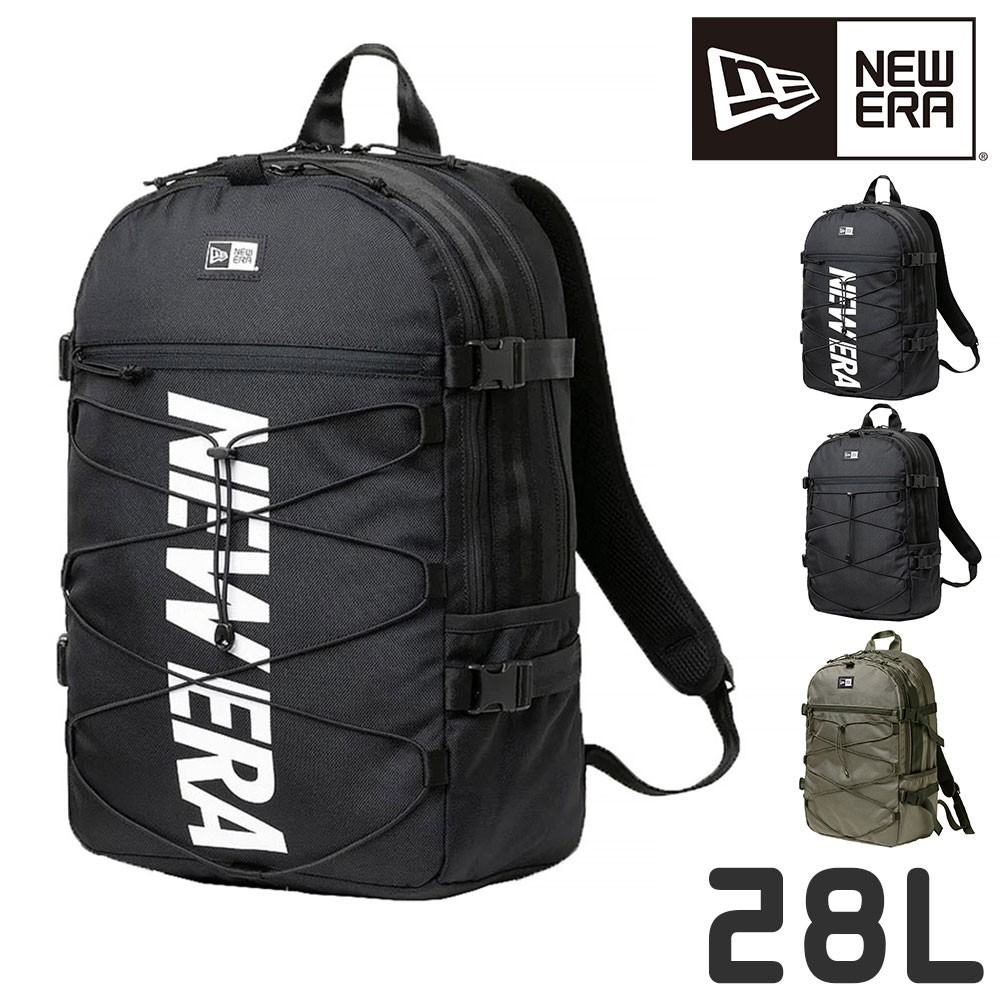 ニューエラ リュック 28L CORD PACK ブラック251 美品 NEW ERA ニューエラ リュック 28L CORD PACK リュックサック