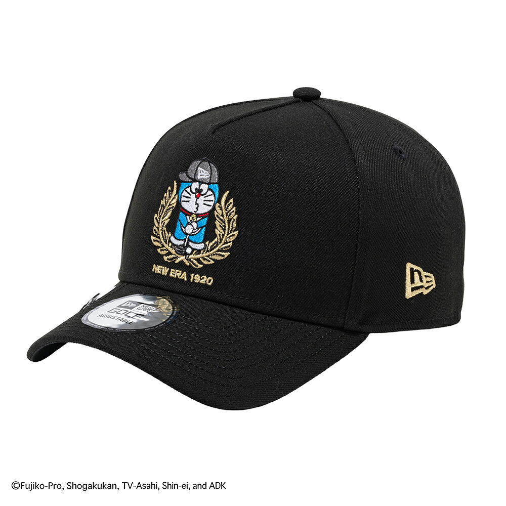 ニューエラ x ドラえもん コラボ フェイスロゴ ブラック XXL NEW ERA（ニューエラ） 最大37％ 2026年新作 キャップ 9FORTY A-Frame